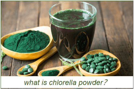 what is chlorella powder​?